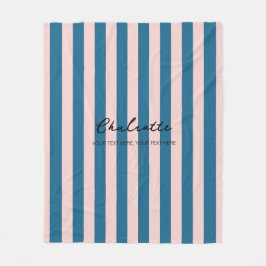 Färgämnet godis Rainbow Färg Block Modern Rand Fleecefilt