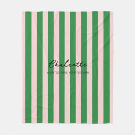 Färgämnet godis Rainbow Färg Block Modern Rand Fleecefilt