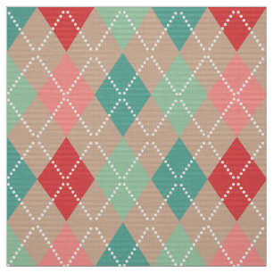 Färgämnet harlequin Geometric Mönster 3 Tyg