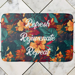 Färgämnet Hibiscus, Blommigt för Grönt av Gultens Badrumsmatta