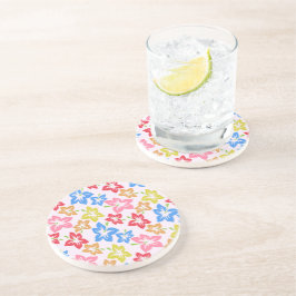 Färgämnet Hibiscus, Mönster från blommor Underlägg