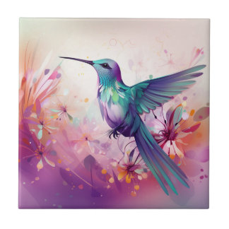 Färgämnet Hummingbird 3 Kakelplatta