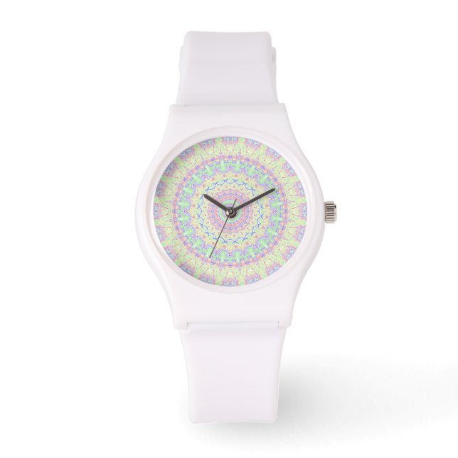 Färgämnet Kaleidoskop Armbandsur (Framsida)