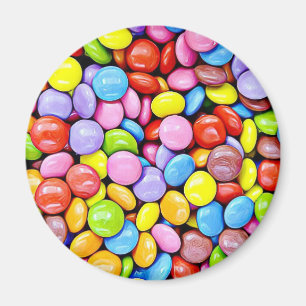 Färgämnet kandy Delar Food Refrigerator Magnets Magnet