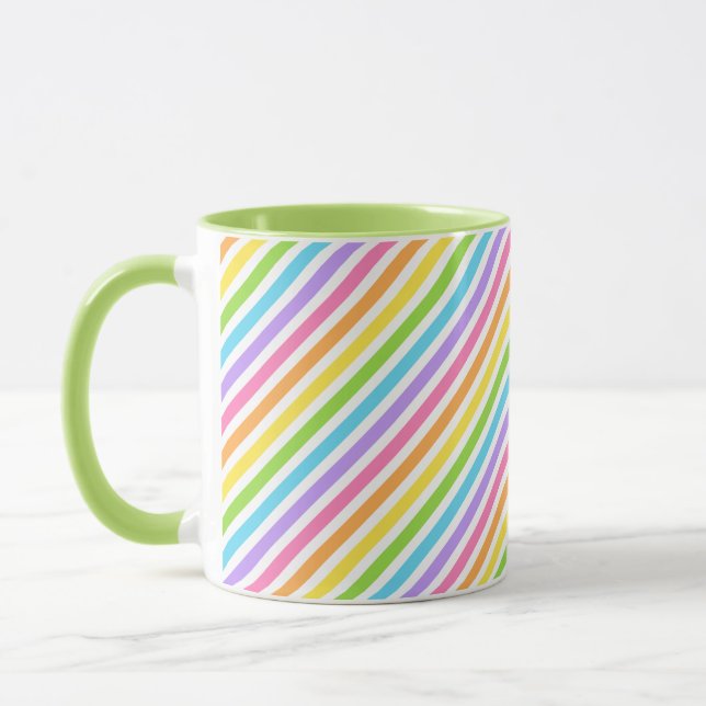 Färgämnet kandy Rand Mugg (Vänster)