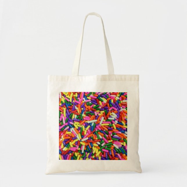 Färgämnet kandy Sprinkles Tote Bag Tygkasse (Framsidan)