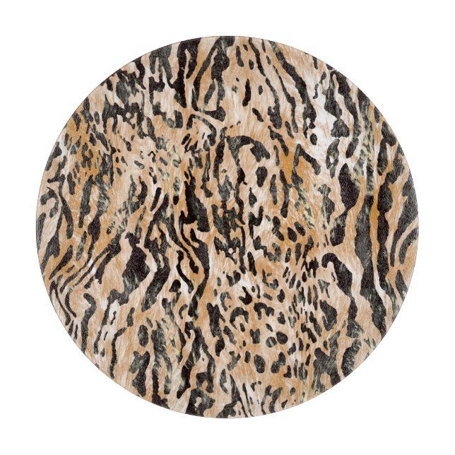 Färgämnet leopard Meter Textile Mönster (Framsidan)