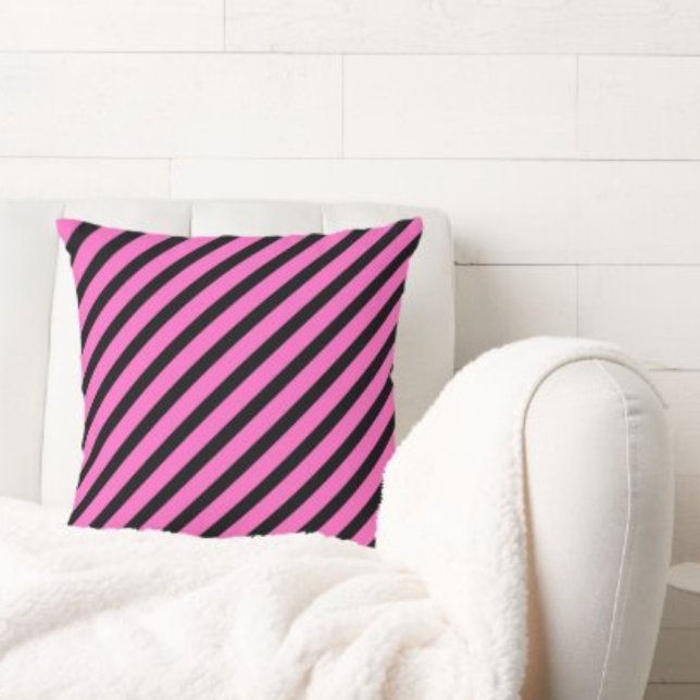Färgämnet modern Cute Rand Mönster Kudde (Skapare uppladdad)