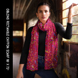 Färgämnet party Firande i Konfetti Red Chiffon Sjal<br><div class="desc">Party Firande färgad Konfetti Red Chiffon Scarf. Anpassa den med teckningen. Redigera den om du vill ändra bakgrunden till färgaden. För alla tillfälle,  nyårsdagen,  4 juli,  jul,  Mors dag,  födelsedag,  en gåva till dig eller någon speciell.</div>