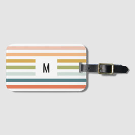 Färgämnet Rand Monogram Bagagebricka