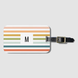 Färgämnet Rand Monogram Bagagebricka
