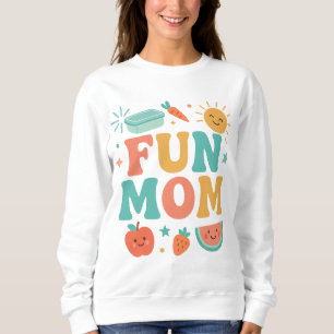 Färgämnet Retro Roligt Mamma Cute Fruit Sunshine T Shirt