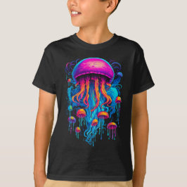 Färgämnet Rhapsody: Jellyfish in Cosmic Harmony T Shirt