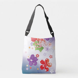 Färgämnet Sakura och Dahlia Kimono: Axelväska