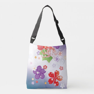 Färgämnet Sakura och Dahlia Kimono: Axelväska