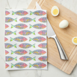 Färgämnet Skeleton Kitchen Towel Kökshandduk