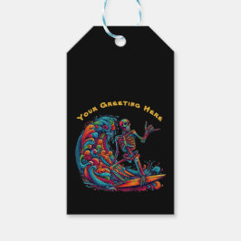 Färgämnet Skeleton Surfer Presentetikett
