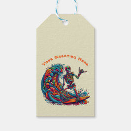 Färgämnet Skeleton Surfer Presentetikett