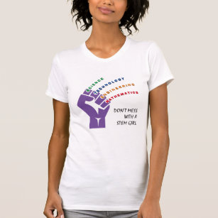 Färgämnet STEM GIRL T Shirt