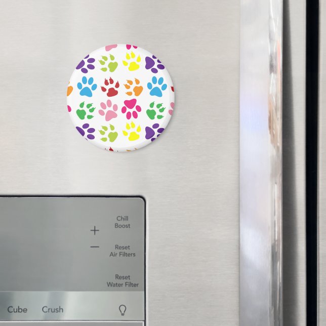 Färgämnet Tassar, Hund, Tassar, katt Tassar Magnet (In Situ (Fridge))