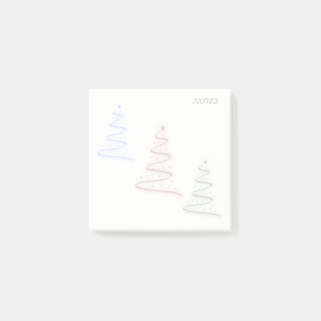 Färgämnet Träd- Post-it Block (Framsida)