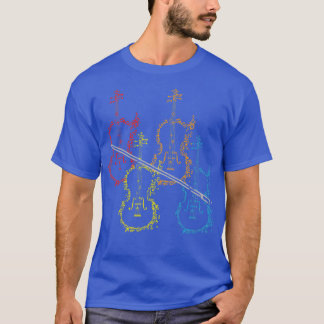 Färgämnet violin t shirt