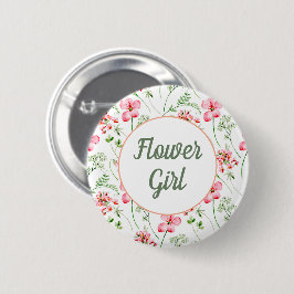 Färgämnet Wildblomma Flower Girl Knapp
