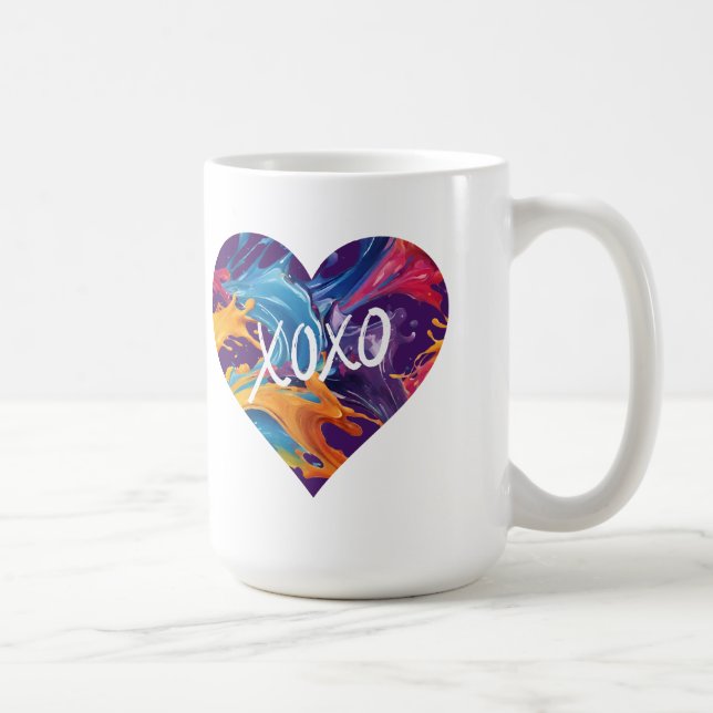 Färgämnet XOXO- Kaffemugg (Höger)