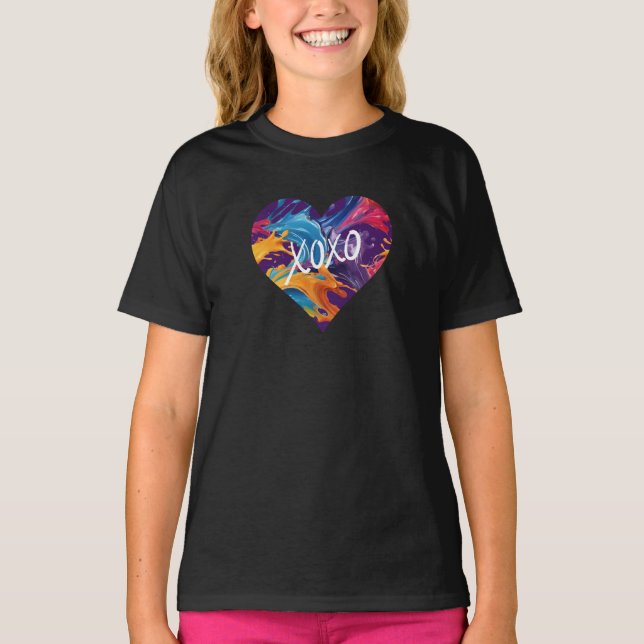 Färgämnet XOXO- T Shirt (Framsida)