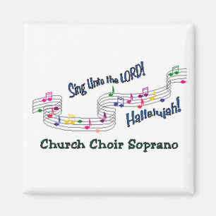 Färganteckningar Choir SATB Magnet