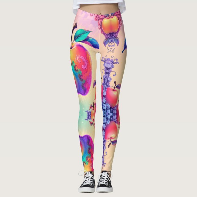 Färgäpple Leggings (Framsida)