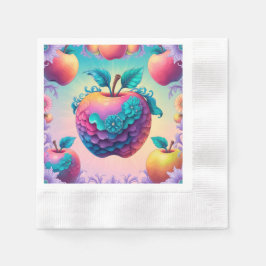 Färgäpple Pappersservett