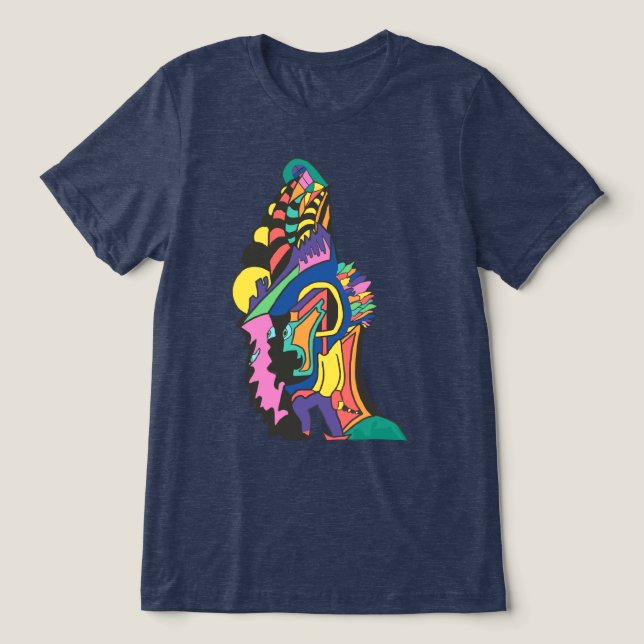 Färgarnas Gud T Shirt (Design Framsida)