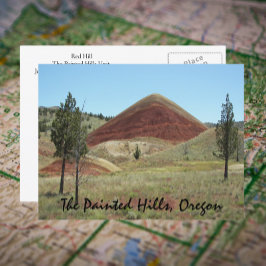 Färgat Backe, Oregon Travel Photo Vykort
