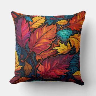 Färgat blommönster Pillow för soffa eller soffa Kudde