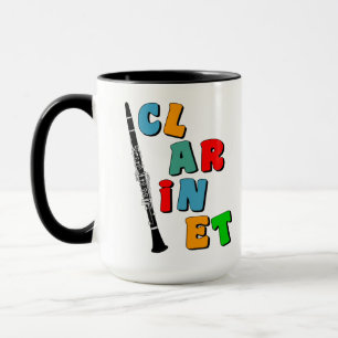 Färgat Clarinet Mugg