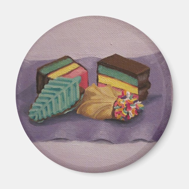 Färgat Cookies Magnet (Framsidan)