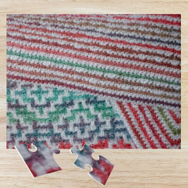 Färgat Crochet Mönster Pussel
