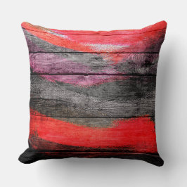 Färgat Färg Wood look #9 Kudde