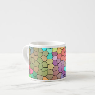 Färgat glas av Shirley Taylor Espressomugg
