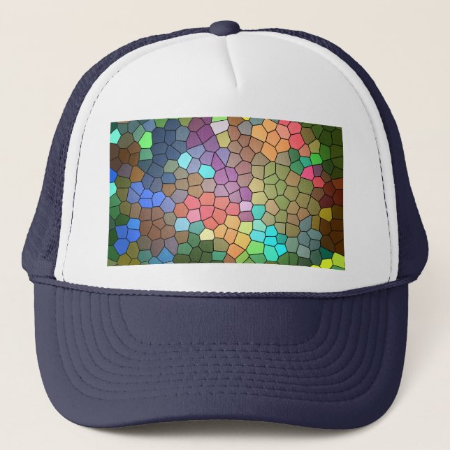 Färgat glas av Shirley Taylor Keps (Framsida)