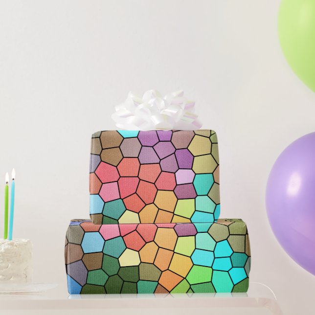 Färgat glas av Shirley Taylor Presentpapper (Festgåvor)