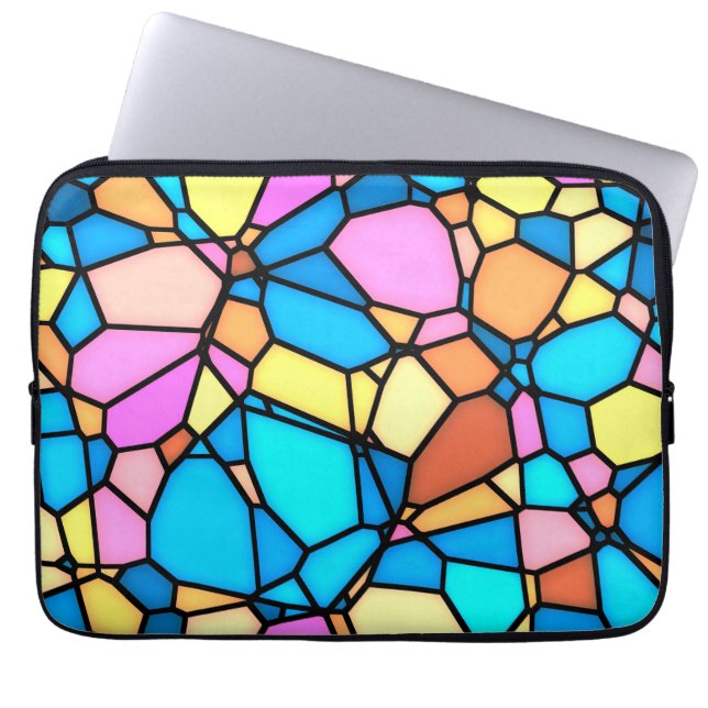 Färgat Glas Ljust Laptop Fodral (Framsidan)