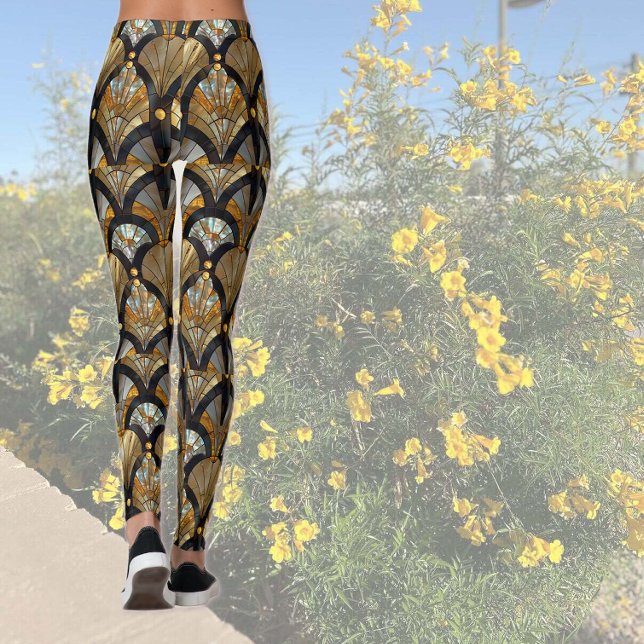 Färgat glas-utseende leggings (Skapare uppladdad)