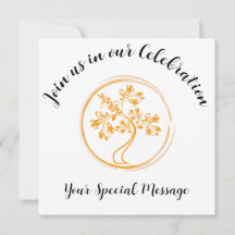 Färgat Golden Livets träd Party