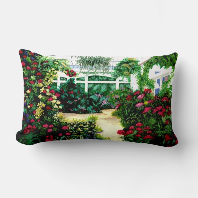 Färgat Greenhouse Lumbar Pillow Lumbarkudde (Framsida)