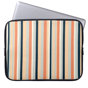 Färgat Lodrät Rand, mönstrat Laptop Fodral