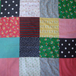 färgat material vintage stil-lappverk presentpapper