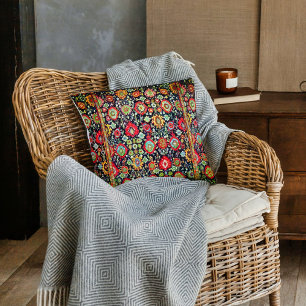 Färgat orientaliskt Matta utseende Kudde