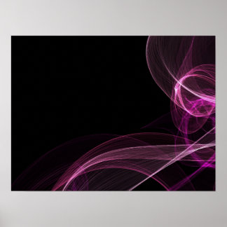 Färgat Rosett band - Rosa Poster